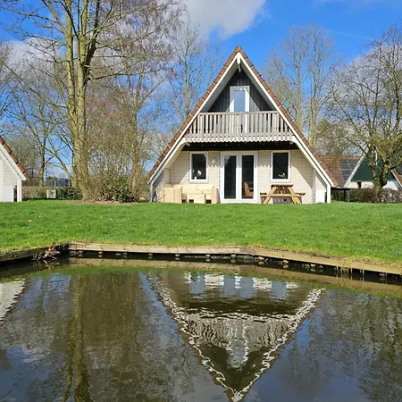 6 Pers. Vakantiehuis Aan Visvijver Op Vakantiepark, Time4Vacay Gramsbergen Extérieur photo